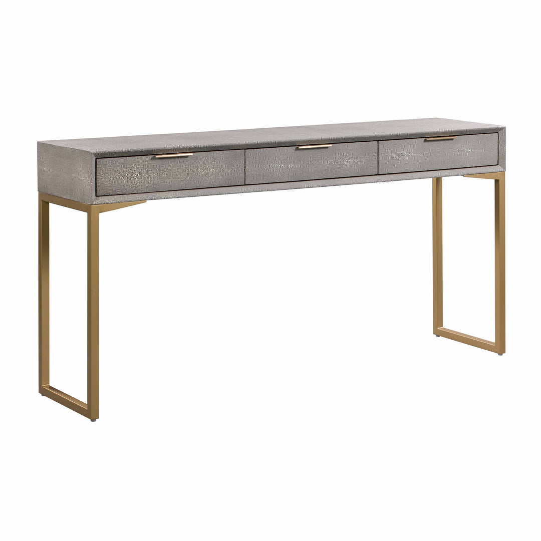 SwayLiving Pesce Shagreen Console Table CONSOLE TABLES