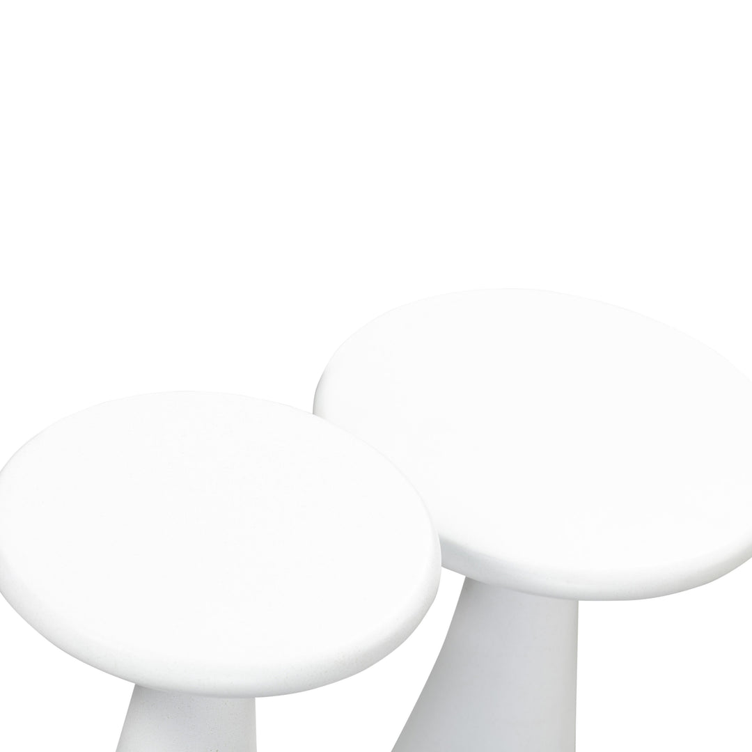SwayLiving Gianna Concrete Accent Tables - Set of 2 ACCENT TABLES