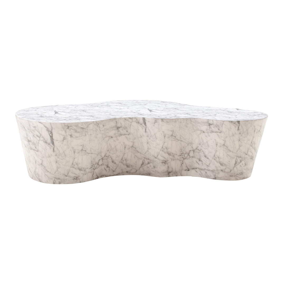 SwayLiving Slab Marble Coffee Table OUTDOOR COFFEE TABLES