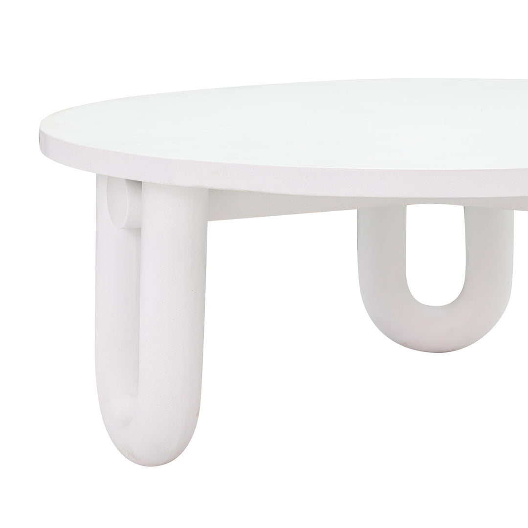 SwayLiving Tildy Concrete Coffee Table OUTDOOR COFFEE TABLES