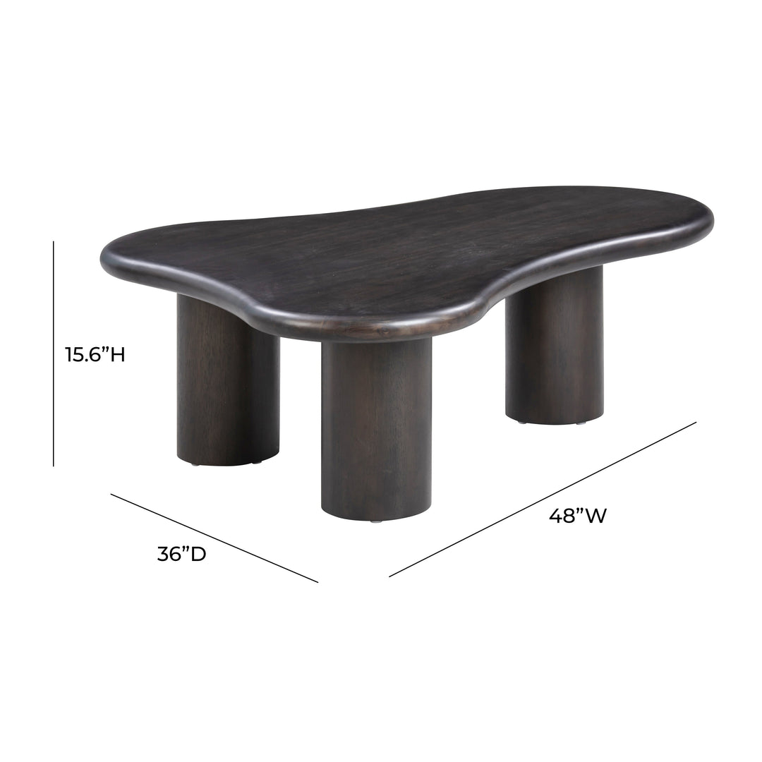 SwayLiving Gotham Onyx Black Coffee Table COFFEE TABLES