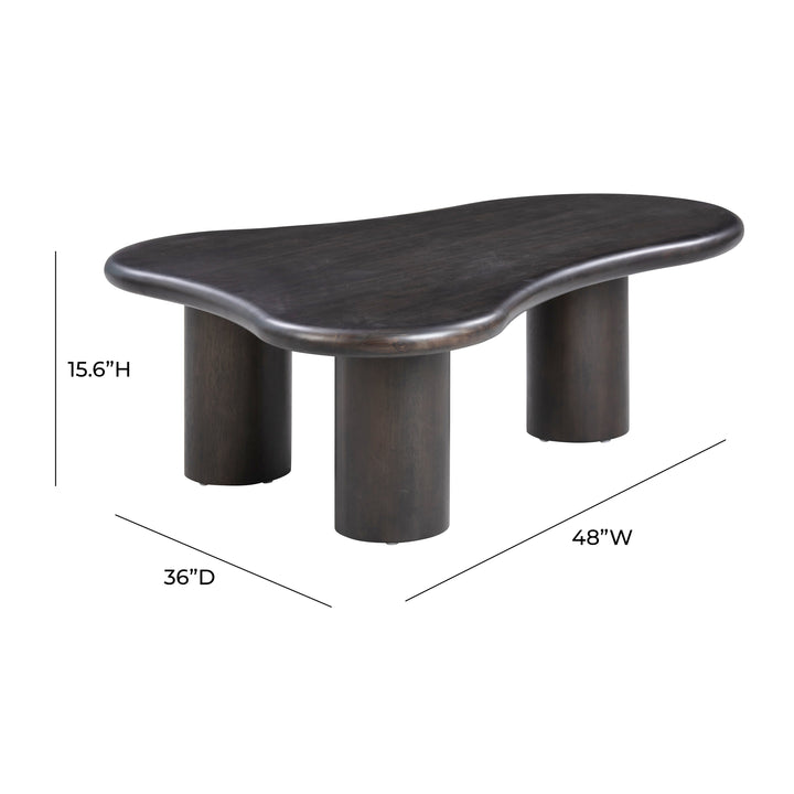 SwayLiving Gotham Onyx Black Coffee Table COFFEE TABLES