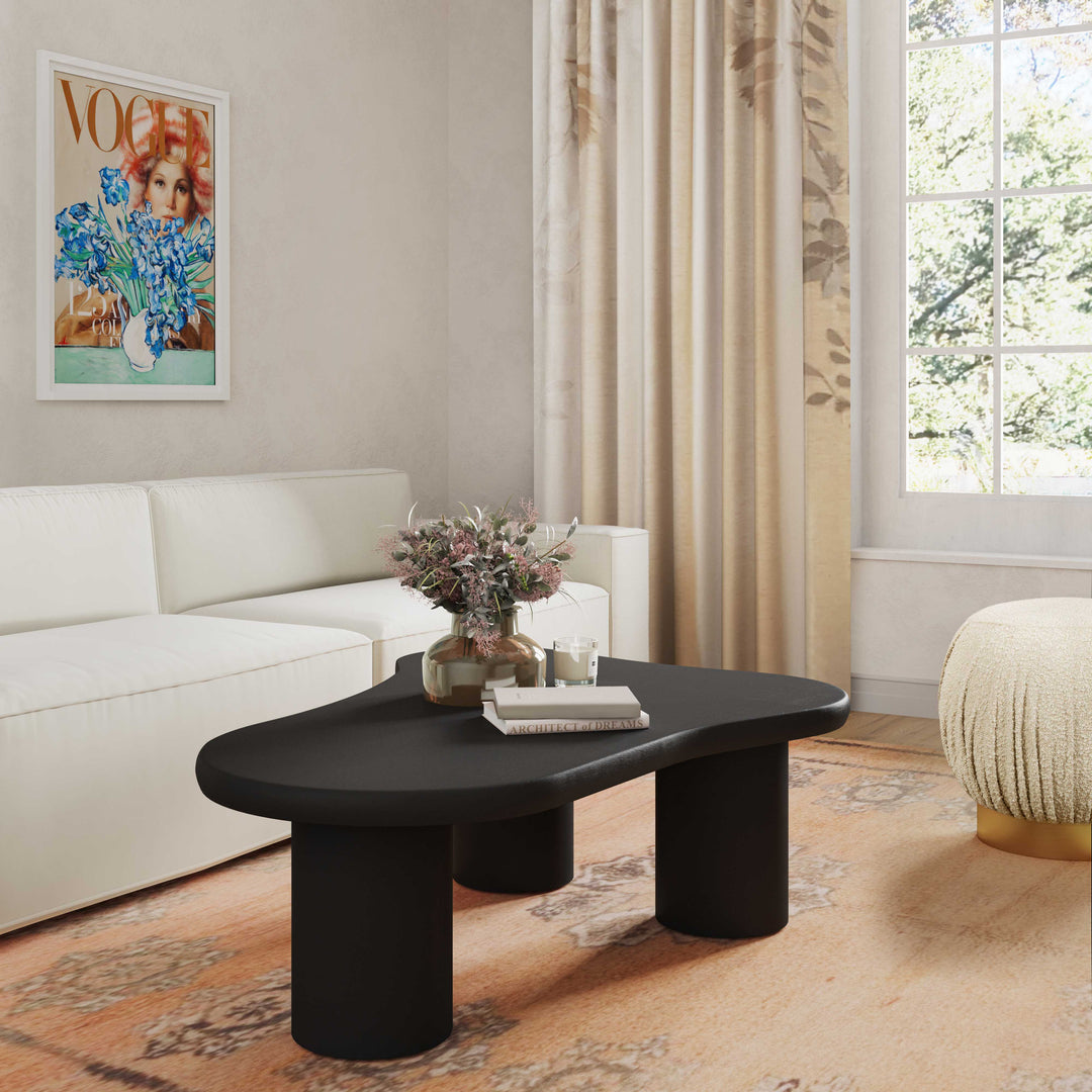 SwayLiving Gotham Onyx Black Coffee Table COFFEE TABLES