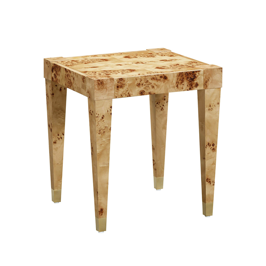 SwayLiving Brandyss Natural Burl End Table ACCENT TABLES