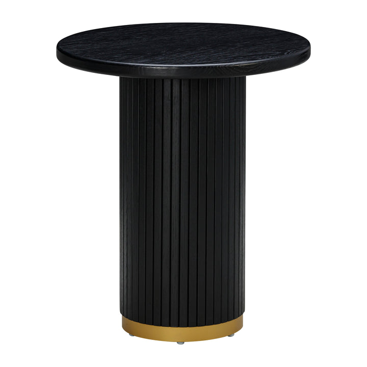 SwayLiving Chelsea Black Oak Entry Table CONSOLE TABLES