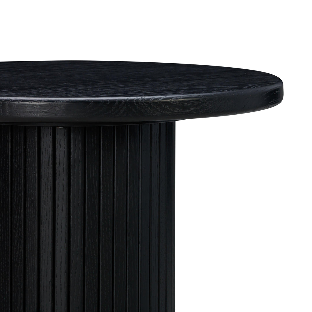 SwayLiving Chelsea Black Oak Entry Table CONSOLE TABLES