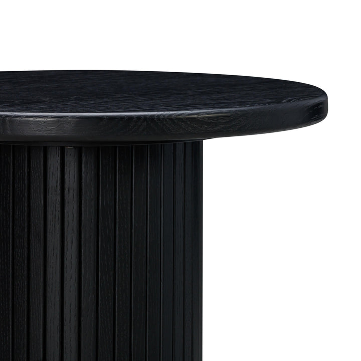 SwayLiving Chelsea Black Oak Entry Table CONSOLE TABLES