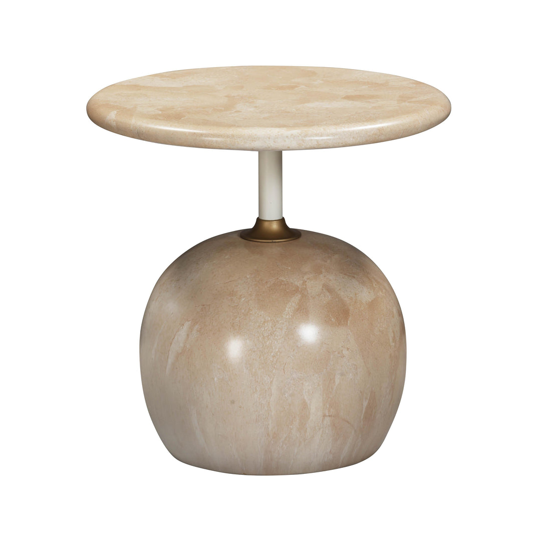 SwayLiving Mire Rose Faux Marble Side Table ACCENT TABLES