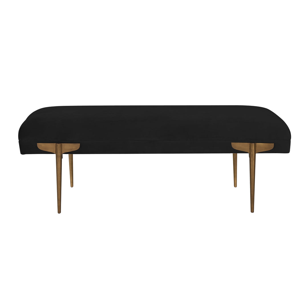SwayLiving Brno Black Velvet Bench BENCHES