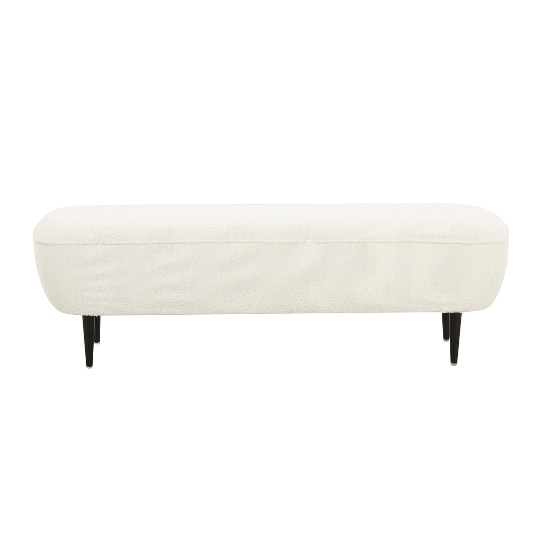 SwayLiving Denise Cream Boucle Bench BENCHES