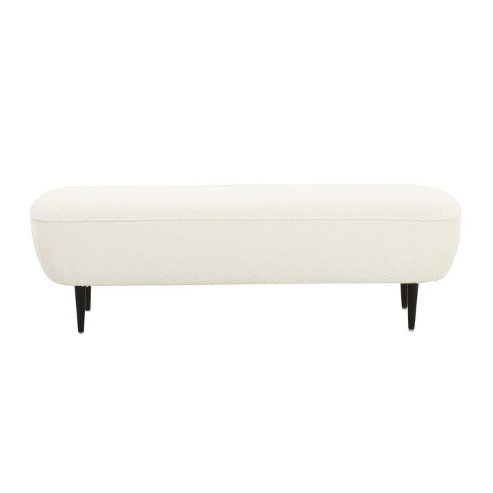 SwayLiving Denise Cream Boucle Bench BENCHES