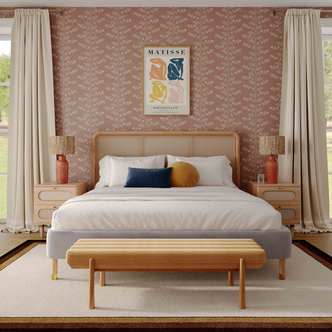 SwayLiving Julianna Sunflower Yellow Heavy Linen Bench BENCHES