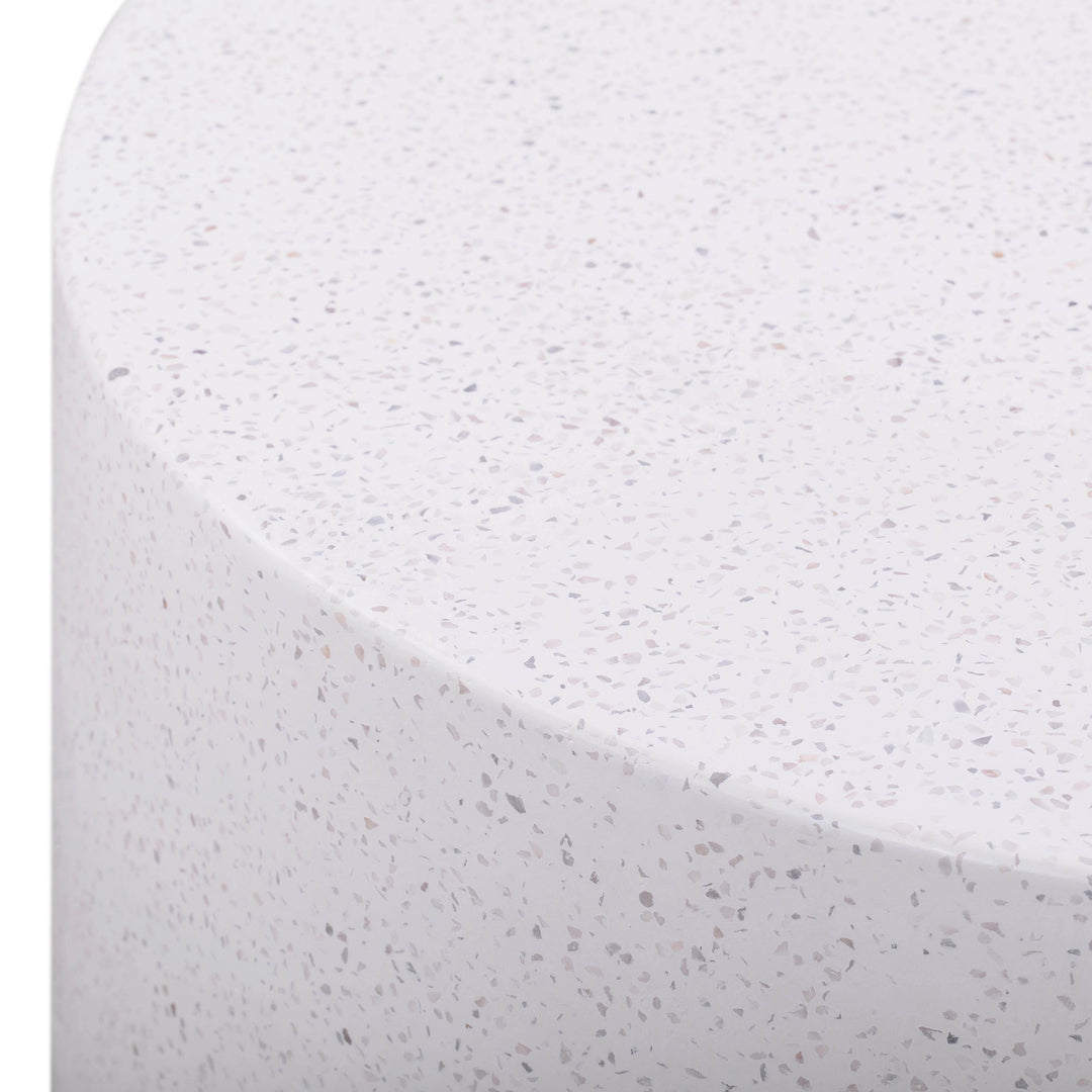 SwayLiving Terrazzo Light Speckled Coffee Table OUTDOOR COFFEE TABLES