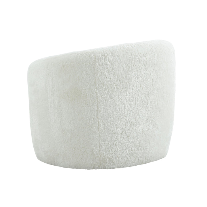 SwayLiving Dakota Faux Shearling Armchair ACCENT + LOUNGE CHAIRS