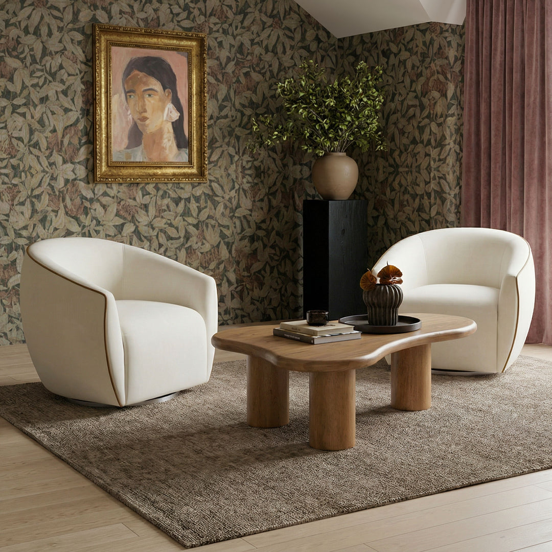 Chocolate Brown,Cream