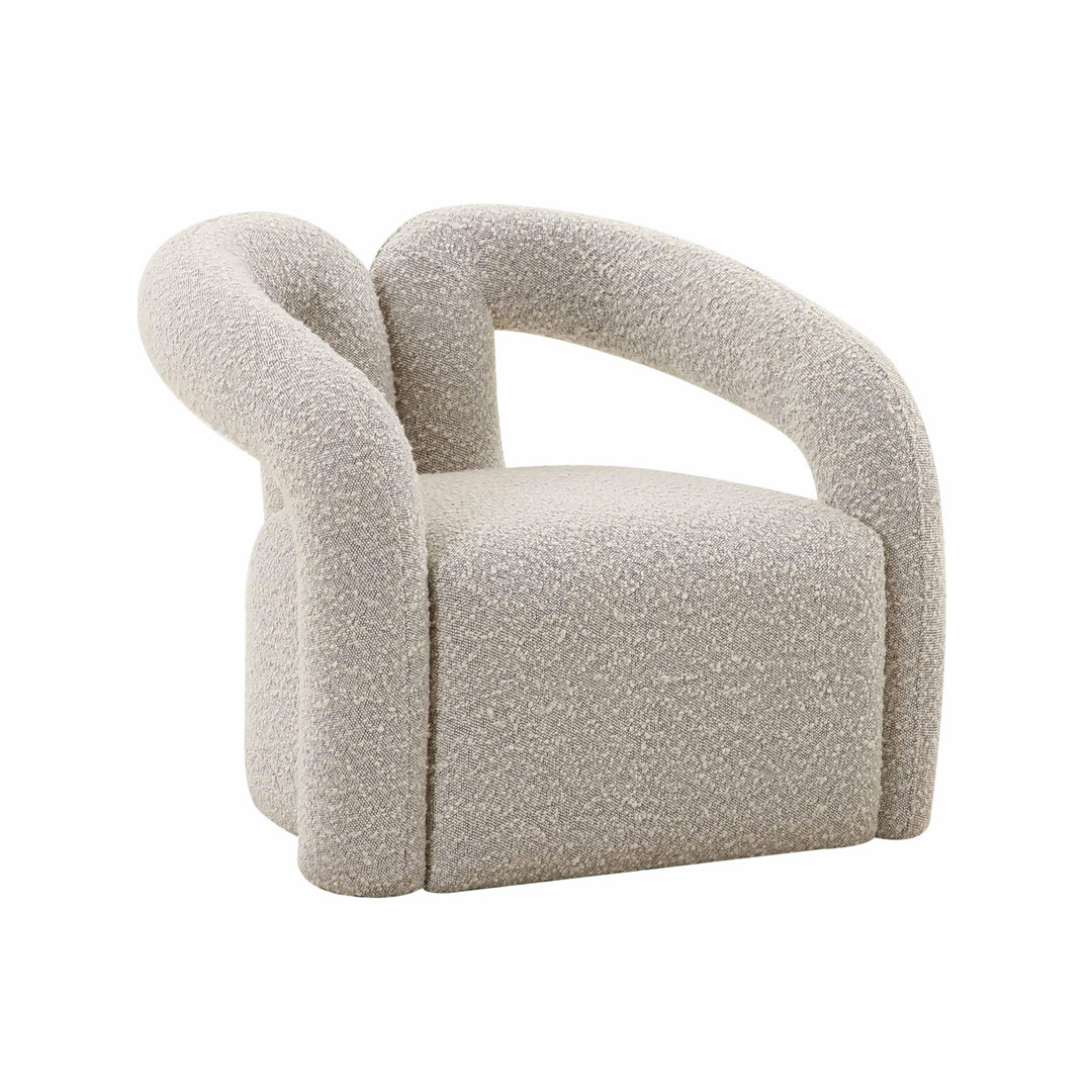 SwayLiving Jenn Speckled Boucle Accent Chair ACCENT + LOUNGE CHAIRS