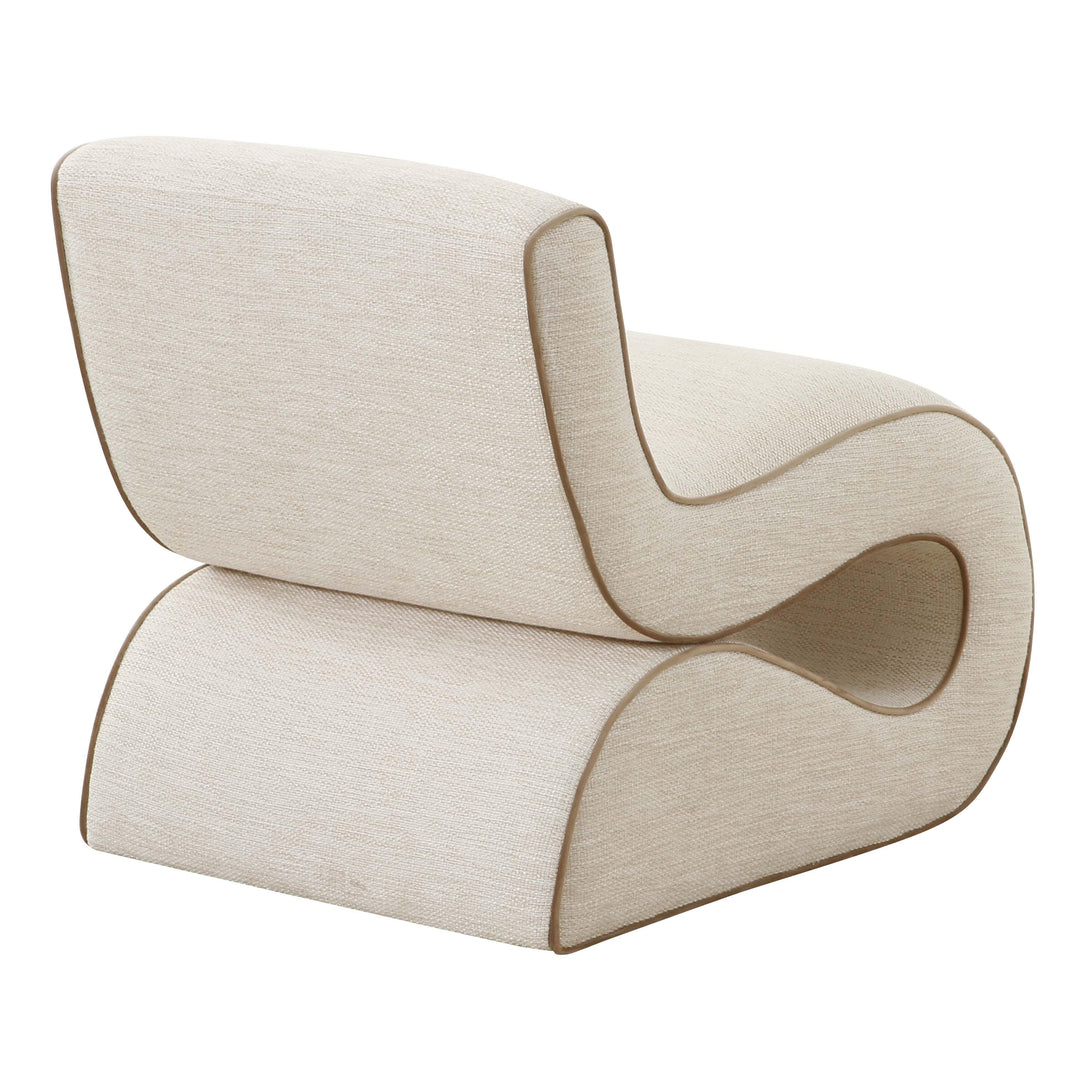 SwayLiving Senna Cream Basketweave Accent Chair ACCENT + LOUNGE CHAIRS
