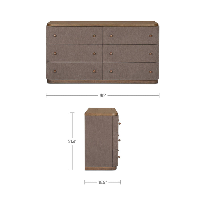 Simone 6 Drawer Dresser