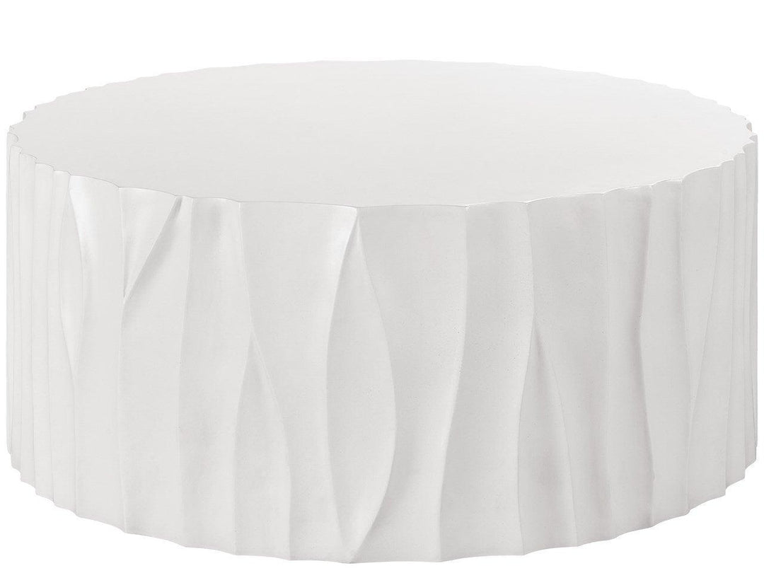 SwayLiving Outdoor Geneva Cast Concrete Cocktail Table OUTDOOR COFFEE TABLES