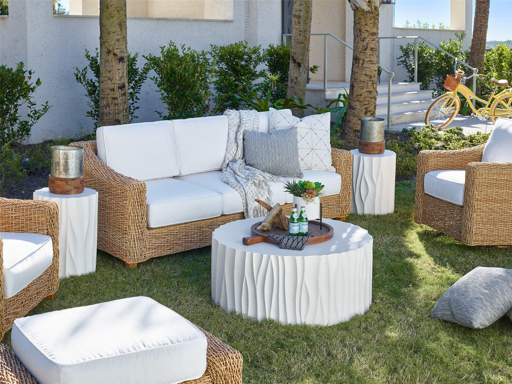 SwayLiving Outdoor Geneva Cast Concrete Cocktail Table OUTDOOR COFFEE TABLES