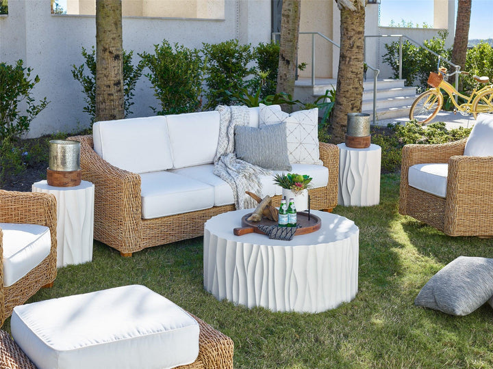 SwayLiving Outdoor Geneva Cast Concrete Cocktail Table OUTDOOR COFFEE TABLES