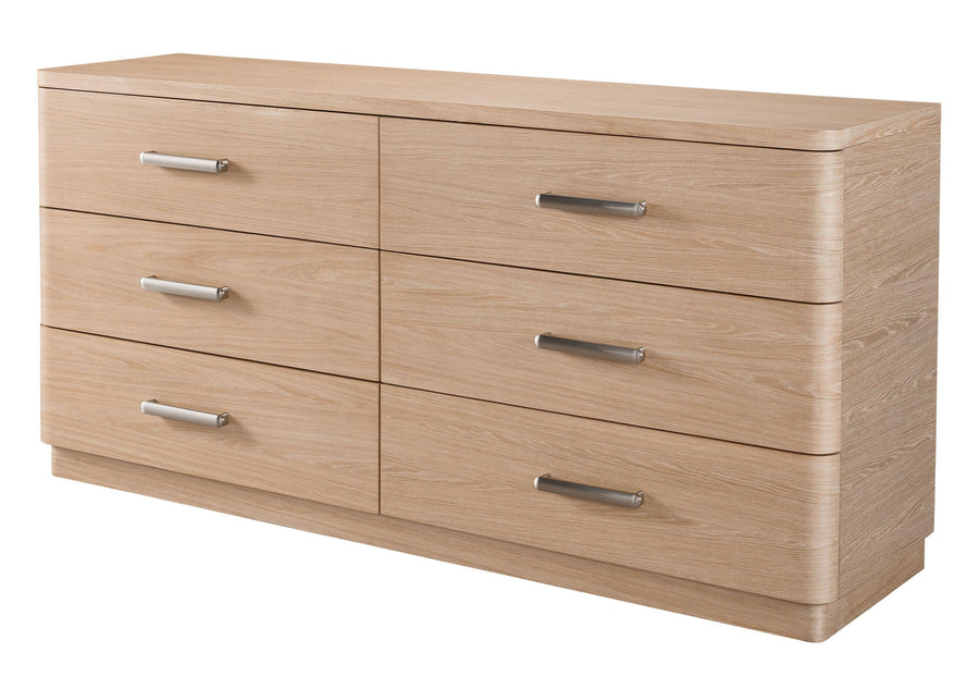 SwayLiving Modern Nomad Six Drawer Dresser DRESSERS