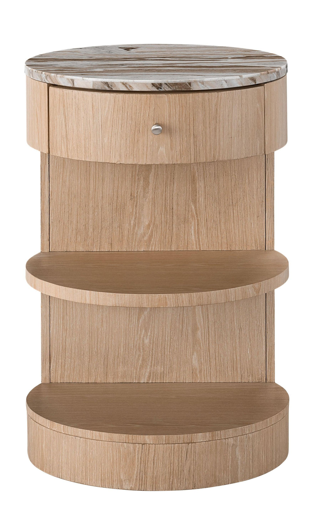 SwayLiving Modern Nomad Round Nighstand NIGHTSTANDS
