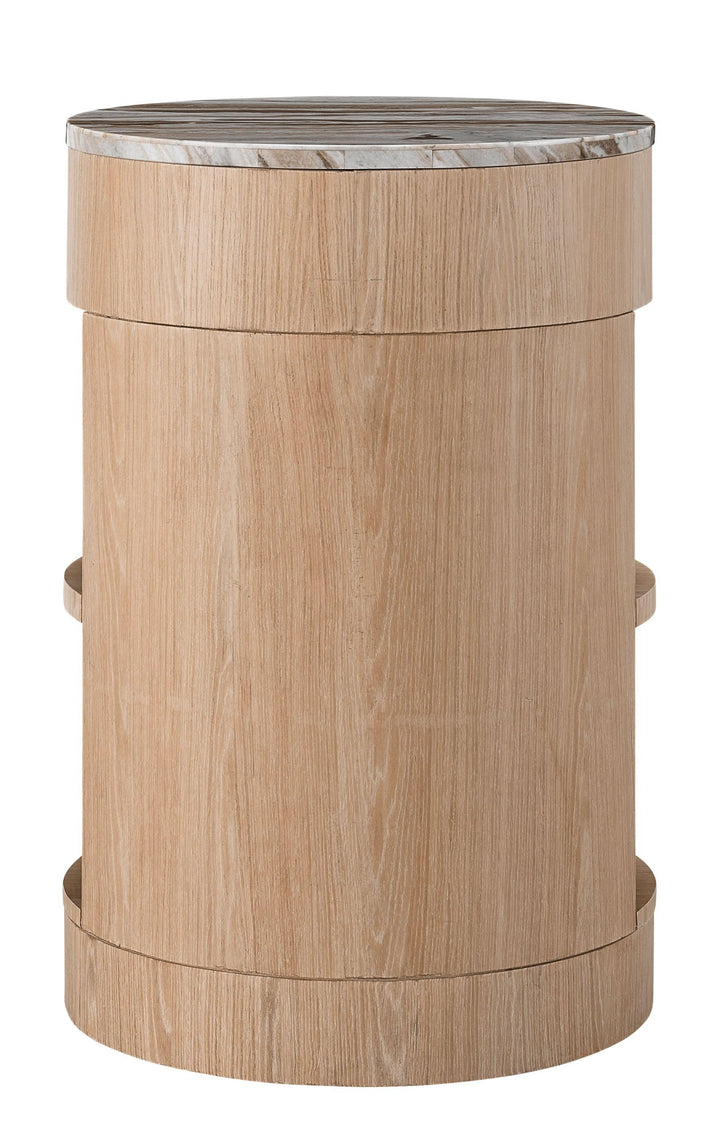 SwayLiving Modern Nomad Round Nighstand NIGHTSTANDS