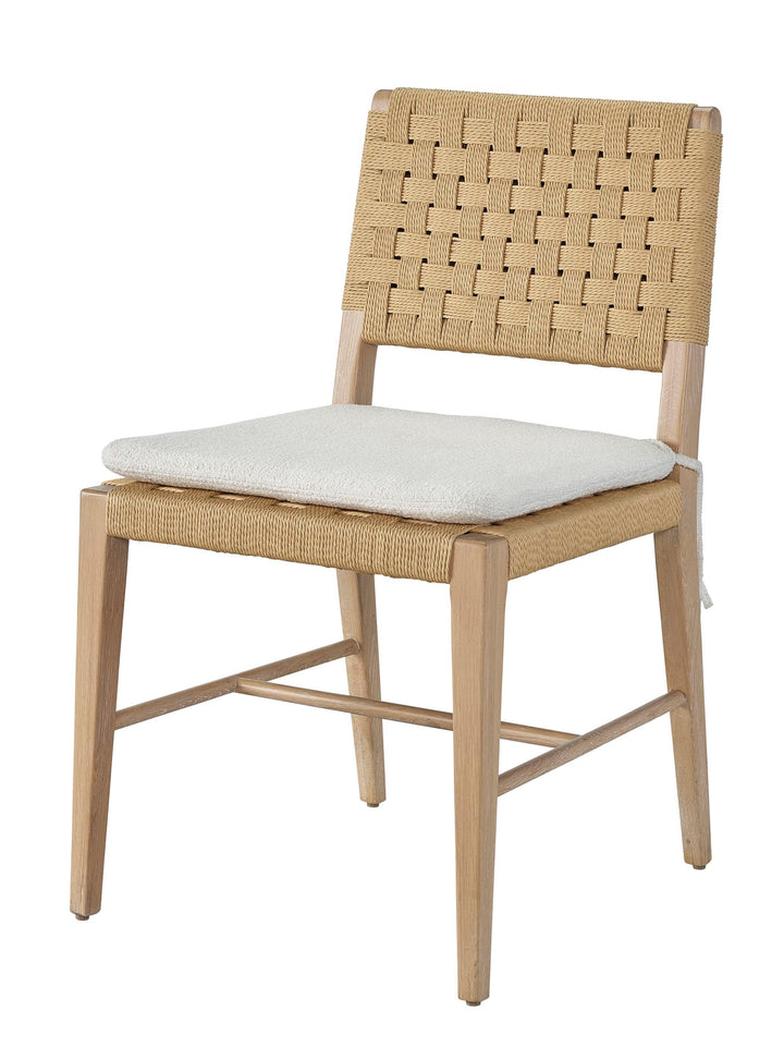 SwayLiving Modern Nomad Woven Side Chair - Set of 2 DINING CHAIRS