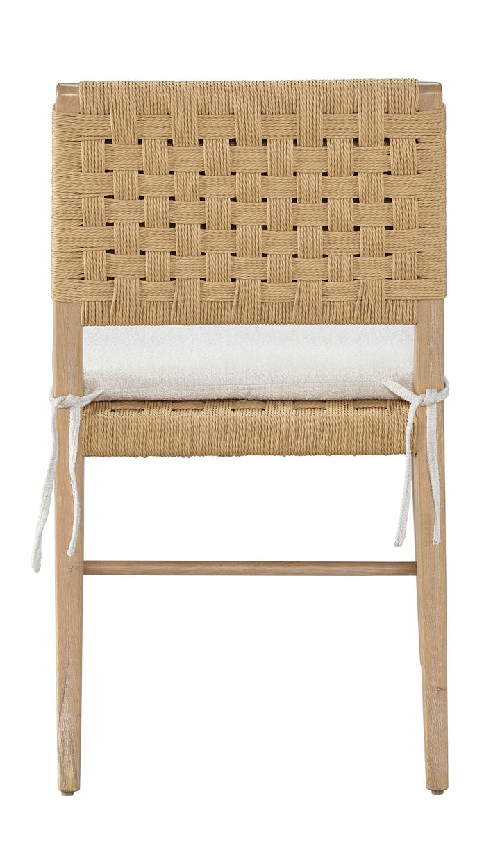 SwayLiving Modern Nomad Woven Side Chair - Set of 2 DINING CHAIRS