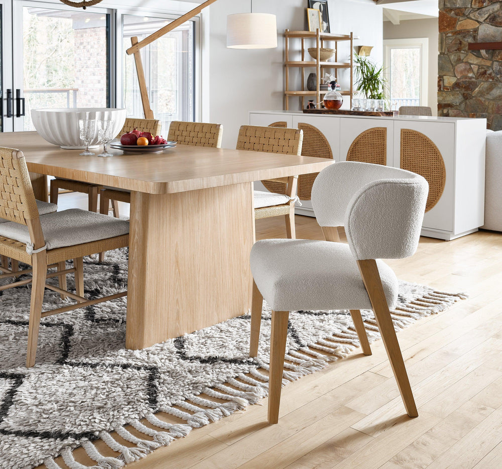 SwayLiving Modern Nomad Upholstered Side chair - Set of 2 DINING CHAIRS