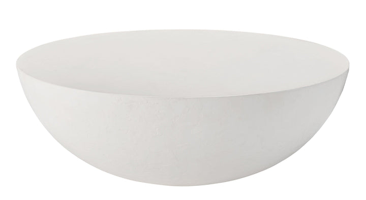 SwayLiving Modern Nomad Round Textured Cocktail Table COFFEE TABLES