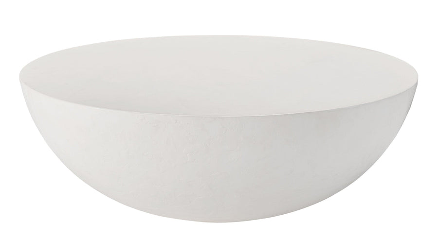 SwayLiving Modern Nomad Round Textured Cocktail Table COFFEE TABLES