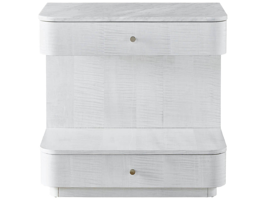 SwayLiving SwayLiving Paris Nightstand Blanc Sycamore