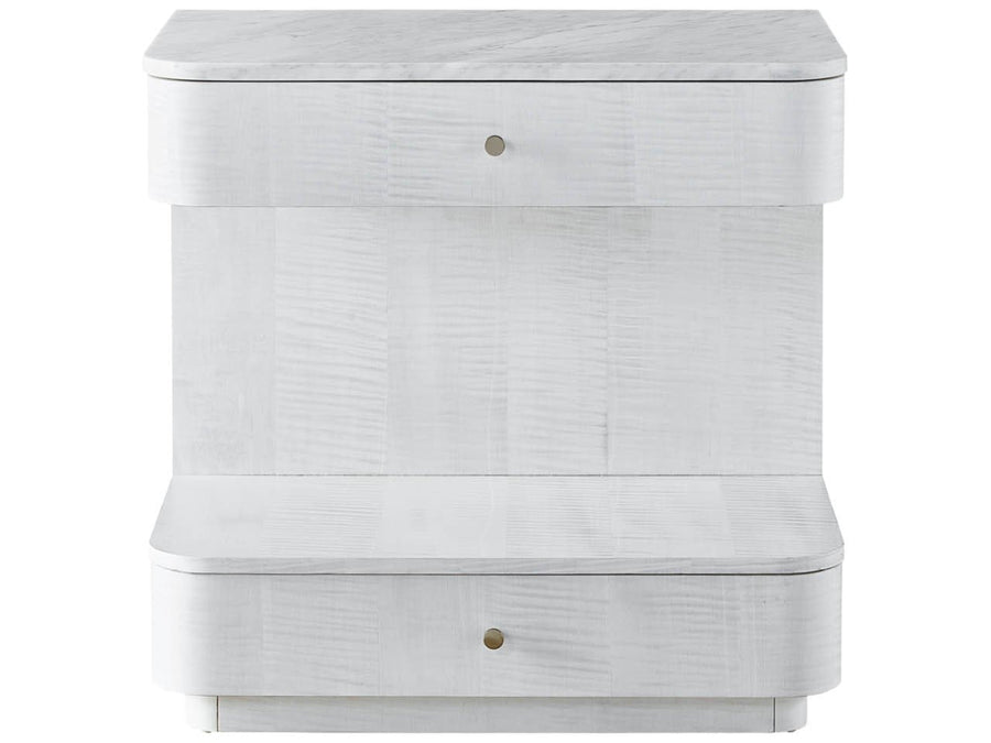 SwayLiving SwayLiving Paris Nightstand Blanc Sycamore