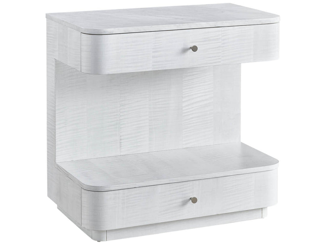 SwayLiving SwayLiving Paris Nightstand Blanc Sycamore