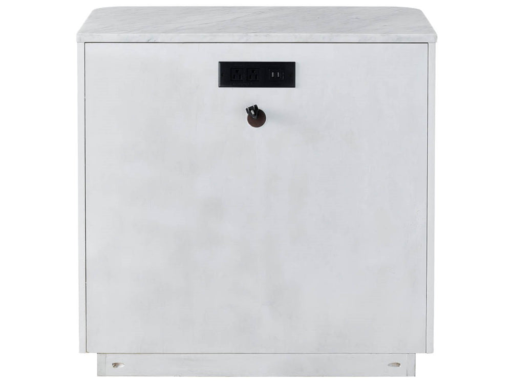 SwayLiving SwayLiving Paris Nightstand Blanc Sycamore