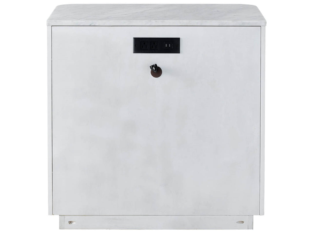 SwayLiving SwayLiving Paris Nightstand Blanc Sycamore