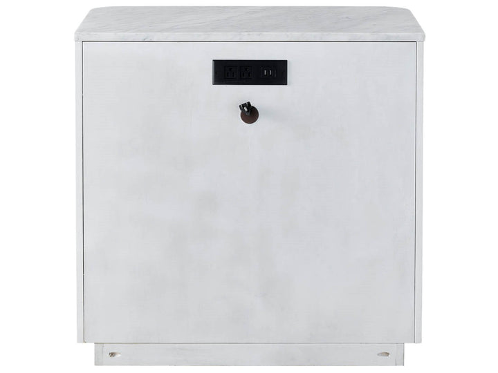 SwayLiving SwayLiving Paris Nightstand Blanc Sycamore