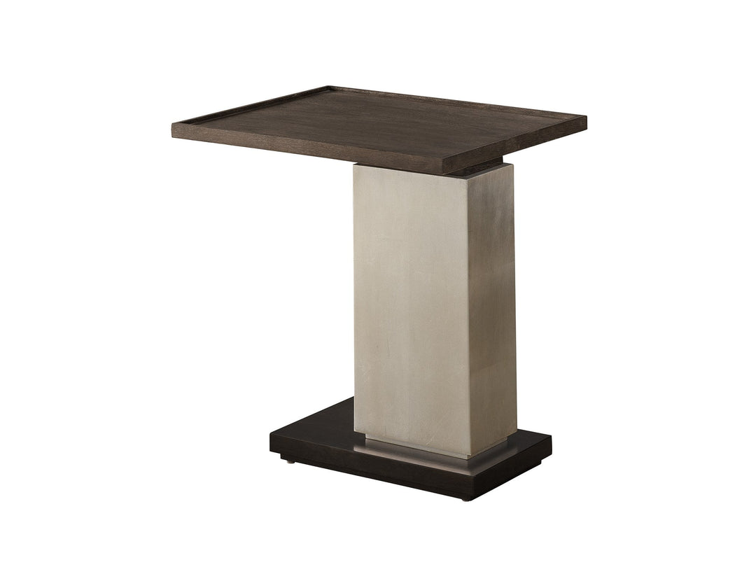 SwayLiving SwayLiving Lucia Side Table Otter/Silver Fox/Dark Walnut