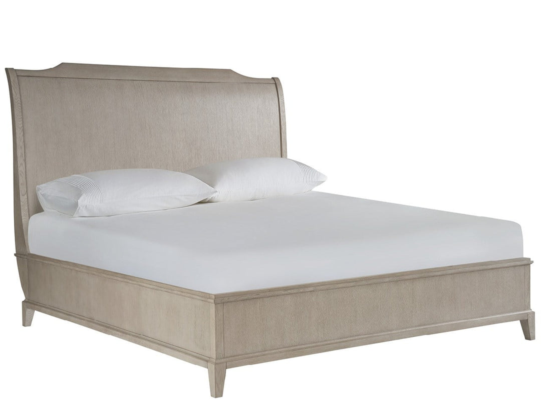 Sleigh Platform Bed