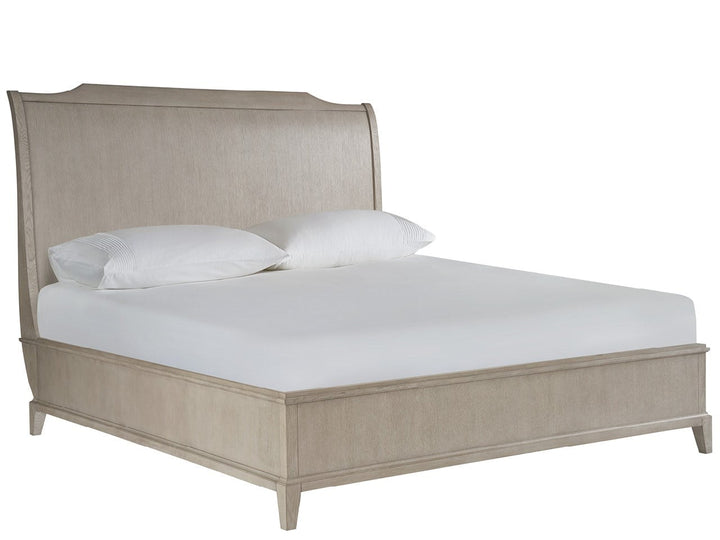 Sleigh Platform Bed