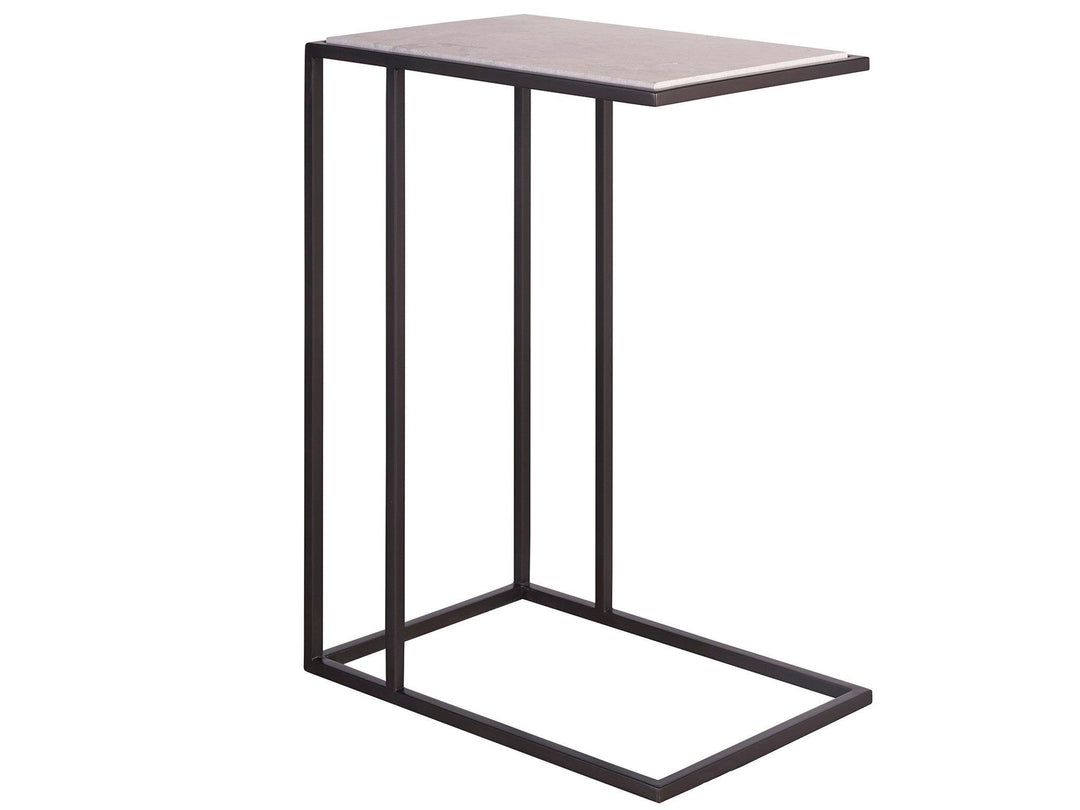 SwayLiving Coalesce Metal and Stone Drink Table ACCENT TABLES