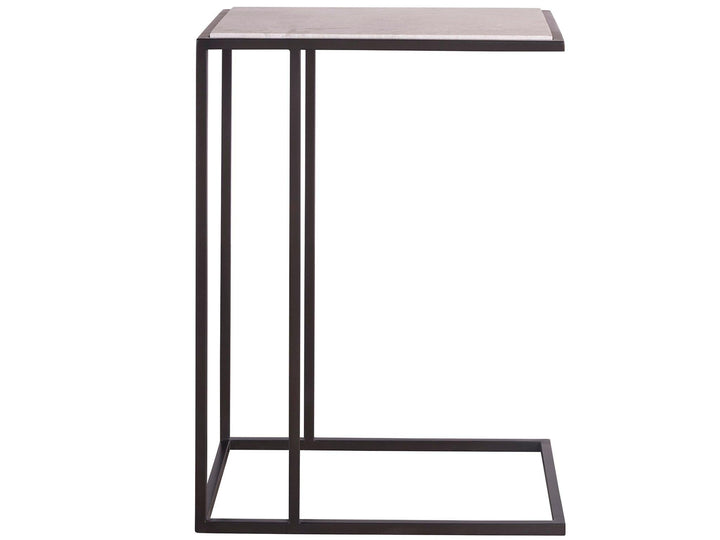 SwayLiving Coalesce Metal and Stone Drink Table ACCENT TABLES