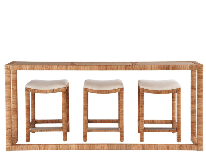 SwayLiving Weekender Sandbar Console with Stools CONSOLE TABLES