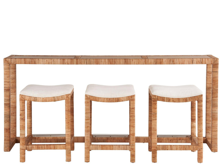 SwayLiving Weekender Sandbar Console with Stools CONSOLE TABLES