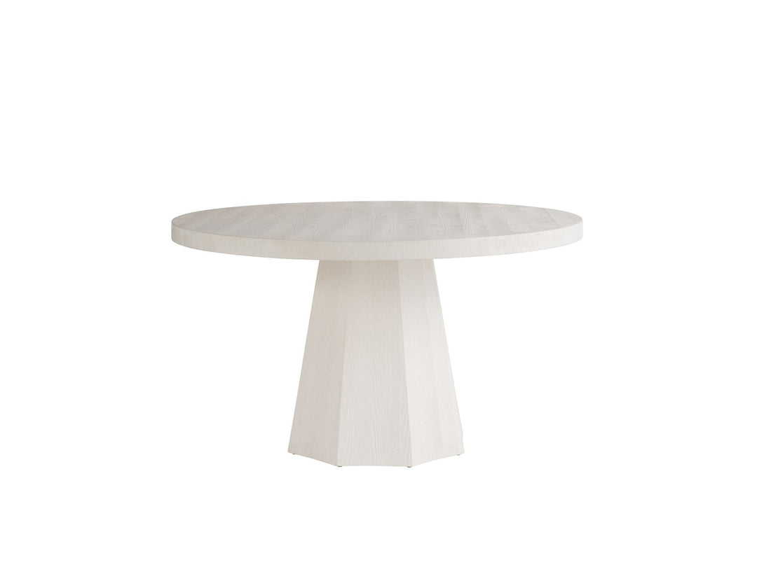 SwayLiving SwayLiving Mackinaw Round Dining Table White Sand