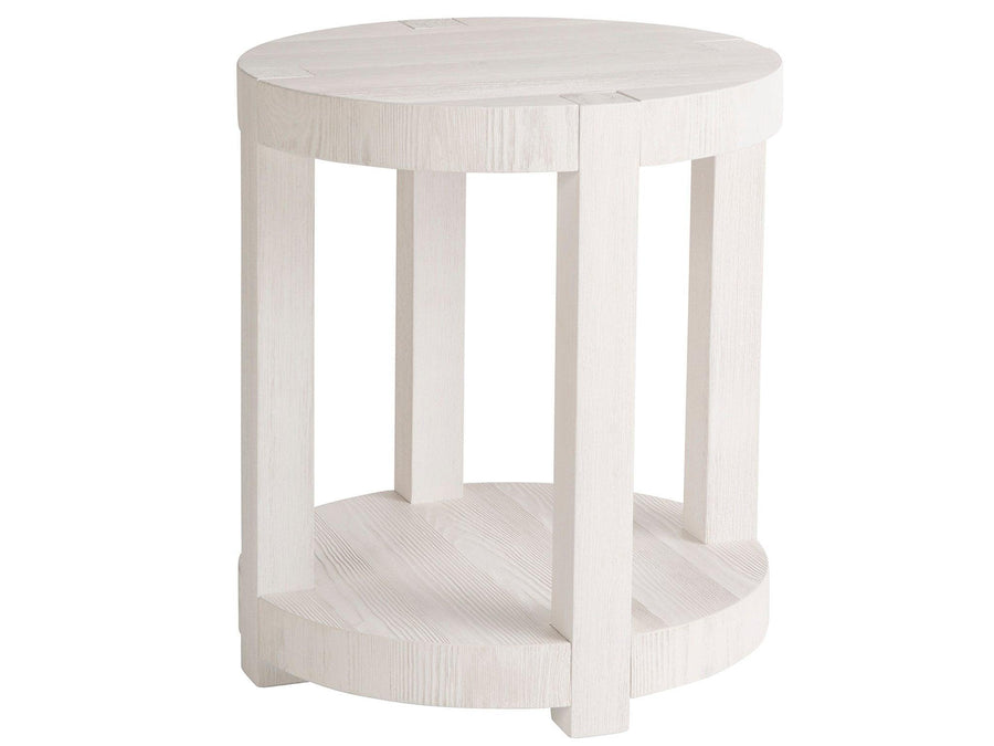 SwayLiving Weekender Hermosa Round End Table ACCENT TABLES