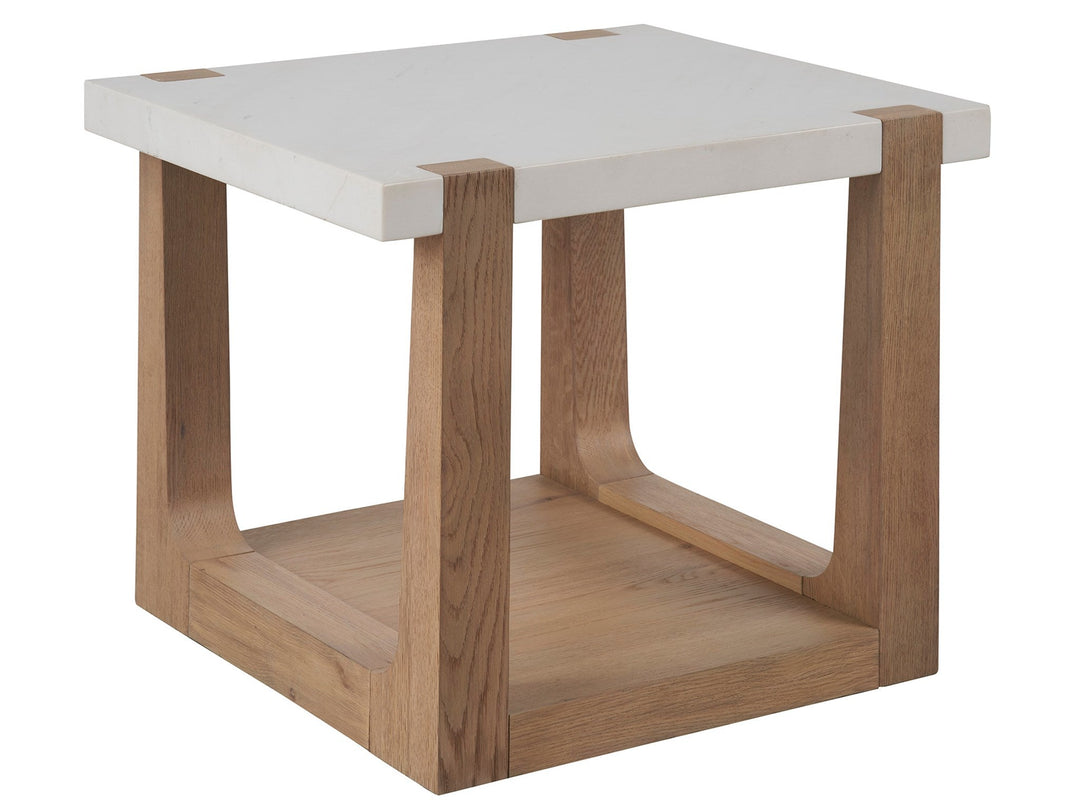 SwayLiving SwayLiving Ellis End Table Organic Natural Oak