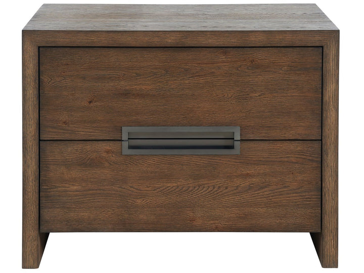 SwayLiving SwayLiving Atlas Drawer Nightstand Medium Brown Oak